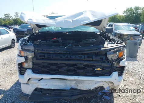 2022 Chevrolet Silverado 2Wd Short Bed Custom из США, поврежденный, VIN 3GCPABEK5NG515824